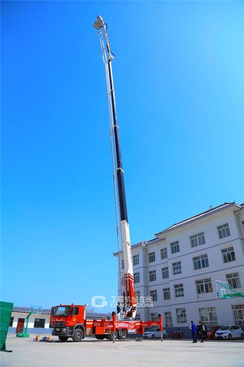 高空救援,可達19層!甘肅首批三一55米登高平臺消防車完美交付