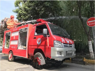 豪橫!小區(qū)配消防車河南洛陽(yáng)首家!先睹為快…